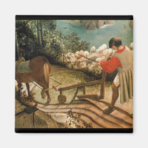 Landschaft mit dem Fall von Ikarus Magnet