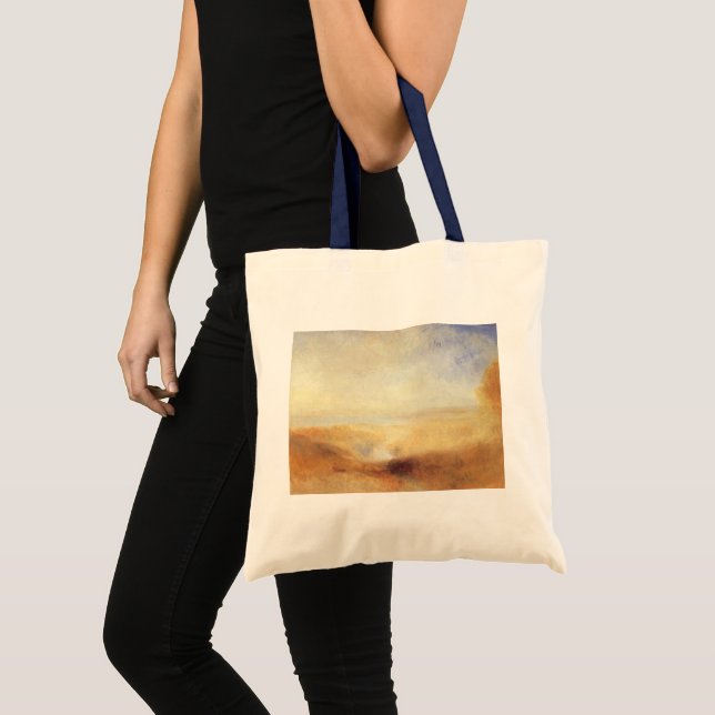 Landschaft mit der Ferne der Bucht von Joseph Turn Tragetasche (Vorderseite (Produkt))