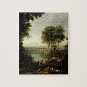 Landschaft mit der Suche nach Mose