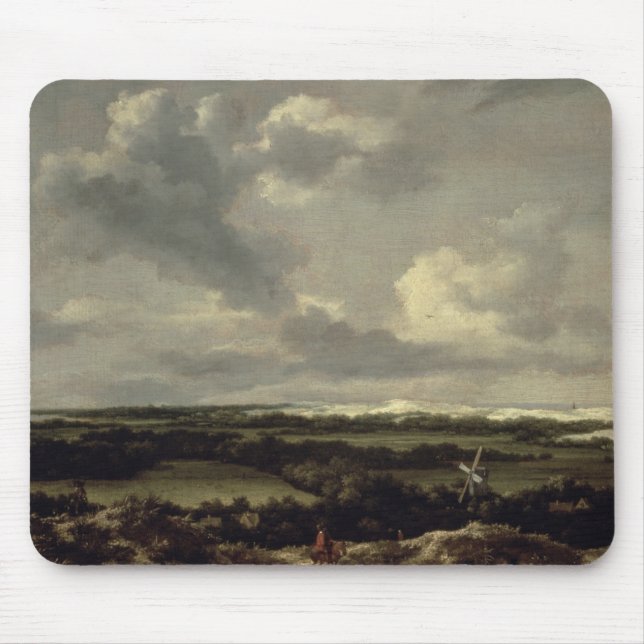 Landschaft mit Dünen nähern sich Haarlem (Öl auf Mousepad (Vorne)