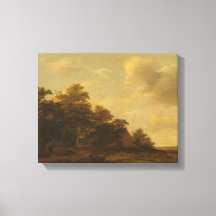 Landschaft mit einem Bauernhof, Jan Vermeer van Ha