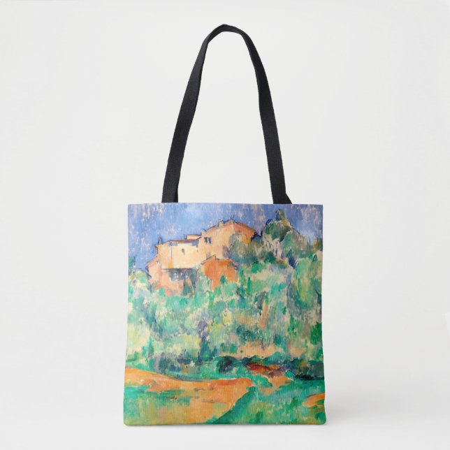 Landschaft mit einem Haus, Cezanne Tasche (Vorderseite)