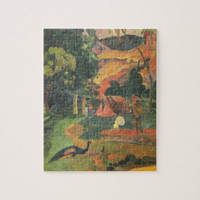 Landschaft mit Friedensstiften von Paul Gauguin (Vertikal)