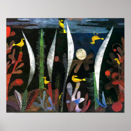 Landschaft mit gelben Vögeln | Paul Klee | Poster