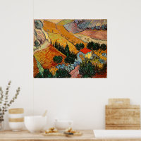 Landschaft mit Haus und Pflüger,