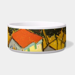 Landschaft mit Haus und PloughmaVincent van Gogh Napf