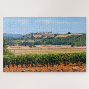 Landschaft mit Kleinstadt Monteriggioni, Toskana