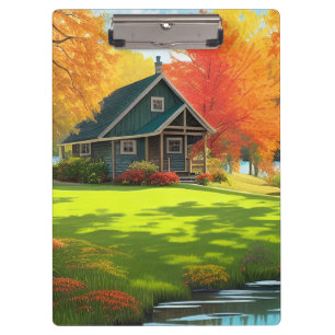 Landschaft mit Natur-Hintergrund-46556 Klemmbrett