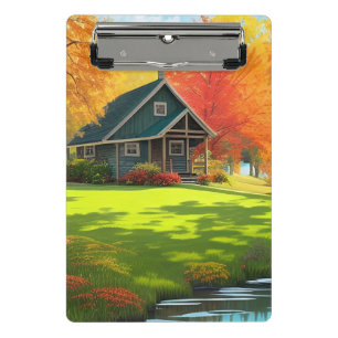 Landschaft mit Natur-Hintergrund-46556 Mini Klemmbrett