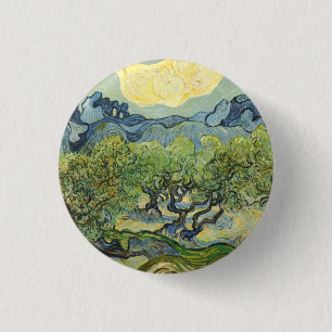 Landschaft mit Olive Vincent Willem van Gogh Button