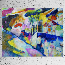 Landschaft mit Regen von Wassily Kandinsky