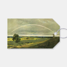 Landschaft mit Regenbogen (von Caspar David Friedr