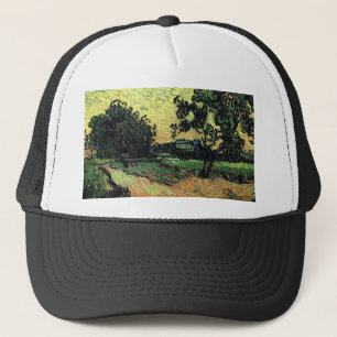 Landschaft mit Schloss Auvers Truckerkappe