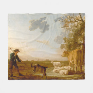 Landschaft mit Vieh Aelbert Cuyp Fleecedecke