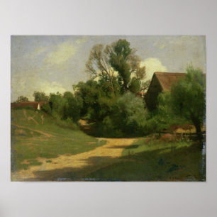 Landschaft nahe Oberaudorf Poster