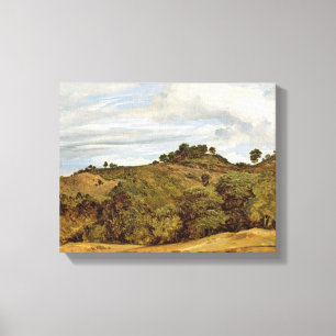 Landschaft nahe Olevano, 1822 Leinwanddruck