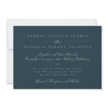 Landschaft Navy formale Kalligraphie Elegante Hoch