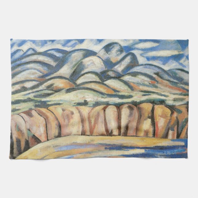 Landschaft, New Mexico von Marsden Hartley, Fine A Geschirrtuch (Horizontal)