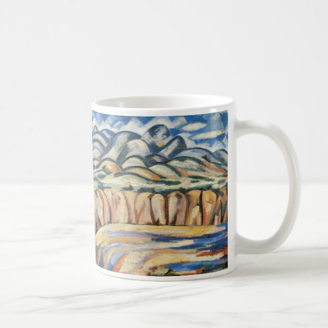 Landschaft, New Mexico von Marsden Hartley, Fine A Kaffeetasse (Rechts)