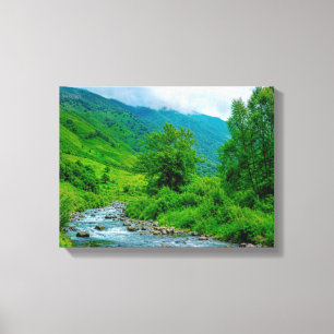 Landschaft Nr. 16, Landschaftsreihe Leinwanddruck