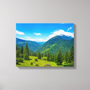 Landschaft Nr. 19, Landschaftsreihe Leinwanddruck