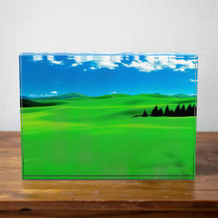 Landschaft Nr. 7, Landschaftsreihe, 18x13 cm Fotoblock