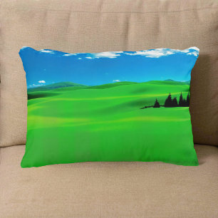 Landschaft Nr. 7, Landschaftsreihe Akzentkissen Dekokissen