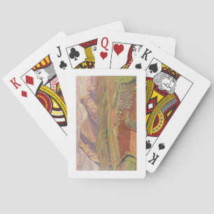 Landschaft (Öl auf Leinwand) Spielkarten