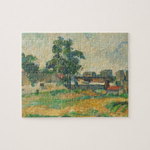 Landschaft Pauls Cezanne nahe Paris, C. 1876 (Ö