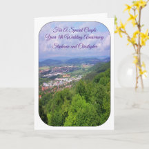 Landschaft Personalisiert 4. Hochzeitstag