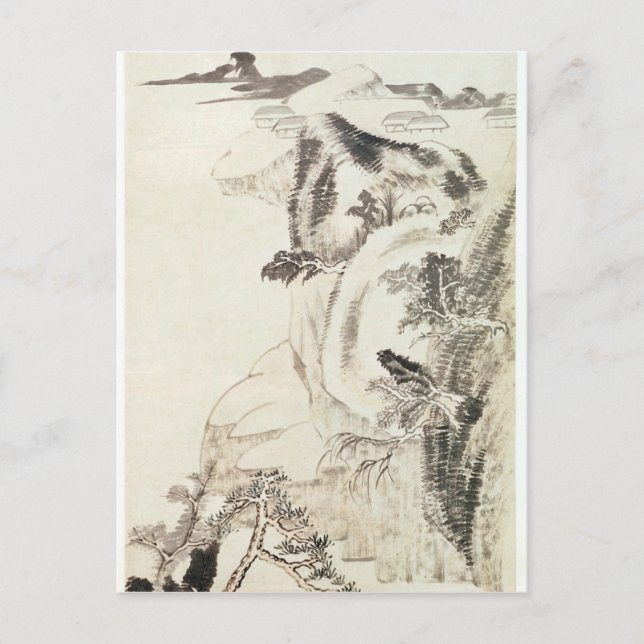 Landschaft Postkarte (Vorderseite)