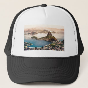 Landschaft Rio de Janeiro Truckerkappe