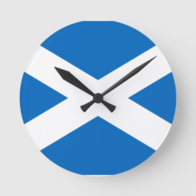 Landschaft Runde Wanduhr (Vorderseite)