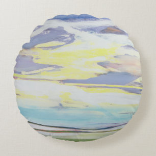 Landschaft Rundes Kissen