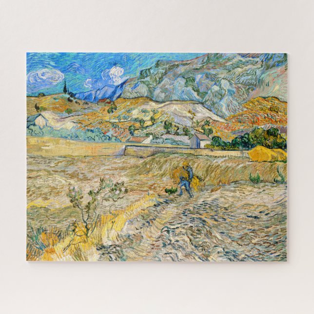 Landschaft Saint Remy Vincent Van Gogh 1889 (Horizontal)