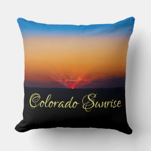 Landschaft Schönes Colorado Sonnenaufgang Kissen