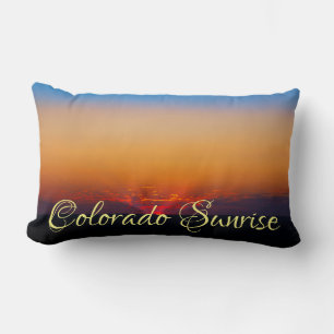 Landschaft Schönes Colorado Sonnenaufgang Lendenkissen