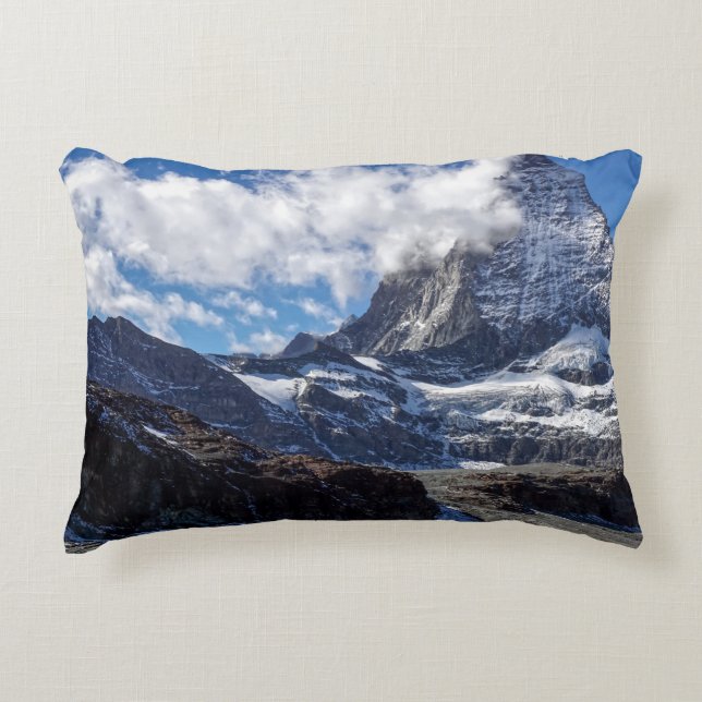 Landschaft Schweizer Alpen Matterhorn Dekokissen (Vorderseite)