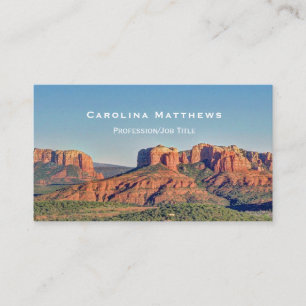 Landschaft Sedona Visitenkarte