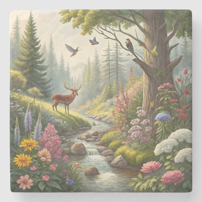 Landschaft Steinuntersetzer (Vorderseite)