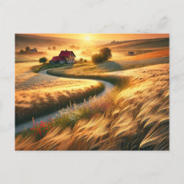 Landschaft Stille Postkarte