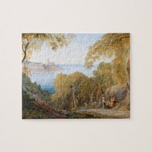 Landschaft T33412 mit Ansicht von Lerici, 1880