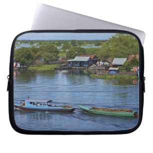 Landschaft, Tonle Sap Lake, Siem Reap, Angkor, Laptopschutzhülle