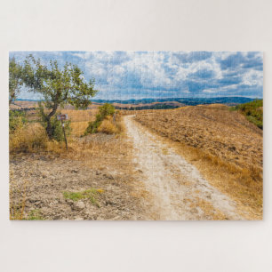 Landschaft Toskana entlang der Via Francigena, Ita