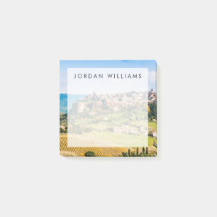 Landschaft über Orvieto Post-it Klebezettel