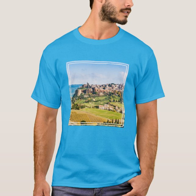 Landschaft über Orvieto T-Shirt (Vorderseite)