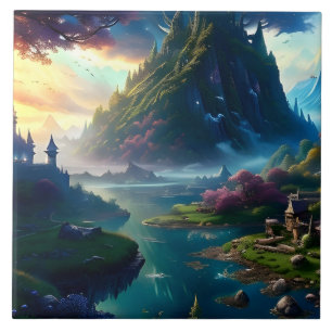 Landschaft Vier Fliese