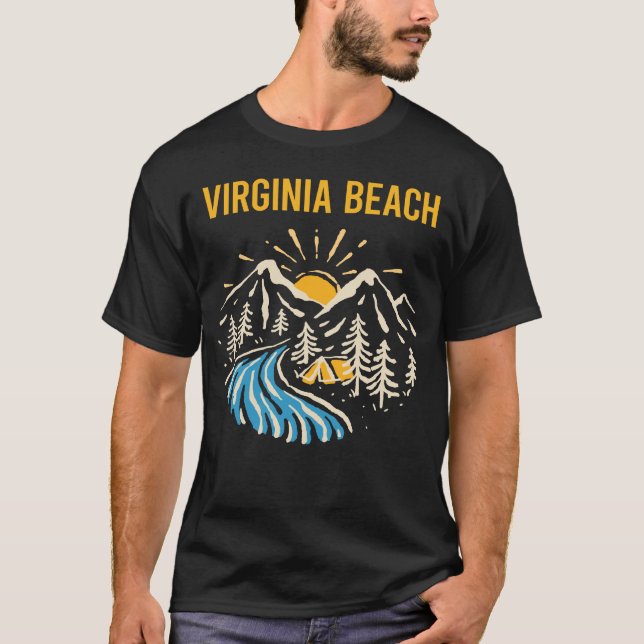 Landschaft Virginia T-Shirt (Vorderseite)