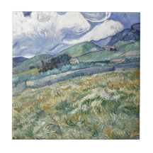 Landschaft vom Heiligen-Remy durch Vincent van