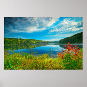 Landschaft von Costello Lake Poster